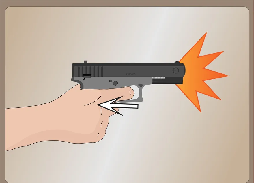 Как заряжать и стрелять из 9-мм пистолета
