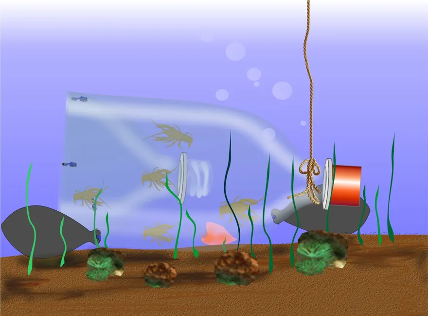 Как сделать ловушку для раков