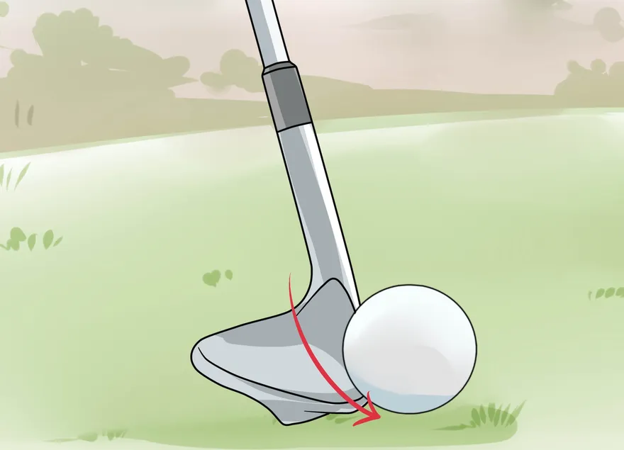 Как вращать мяч для гольфа