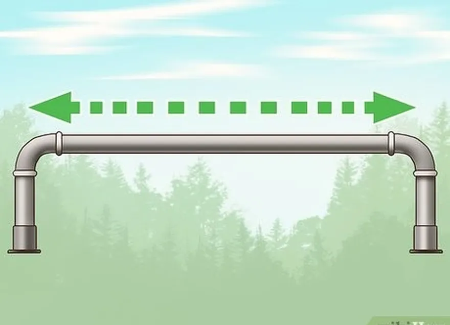 шаг 4 проверьте брусок с помощью плотника's level to gauge its evenness.