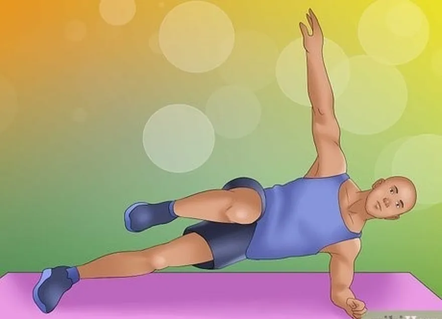 шаг 6 попробуйте выполнить боковую планку с подтягиванием коленей.