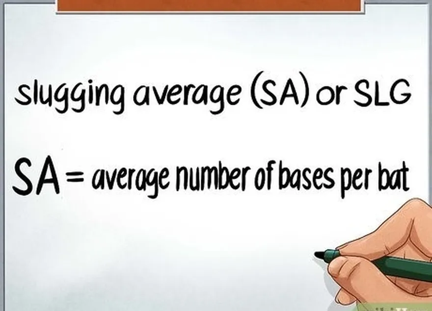 шаг 1 поймите, что такое slugging percentage.