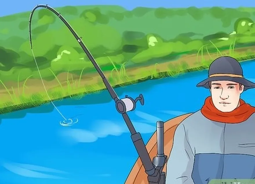 шаг 5потроллите воду в поисках лосося.