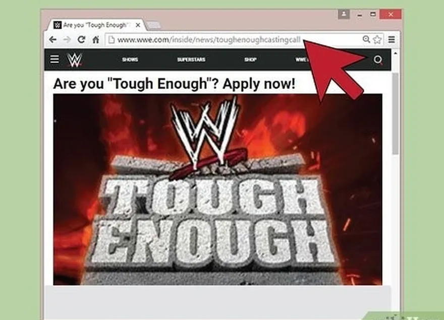 шаг 5 подайте заявку на контракт с wwe через tough enough.