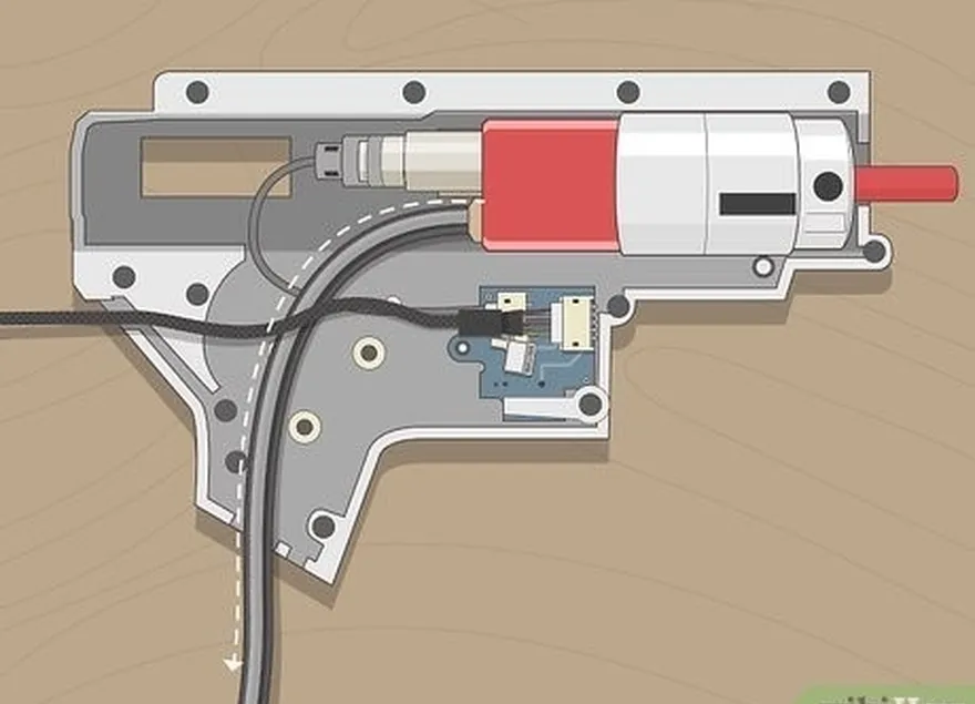 шаг 8 установите трубку hpa.