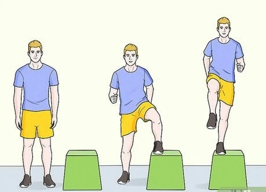 шаг 6 поменяйте стороны, чтобы проработать другую ногу.