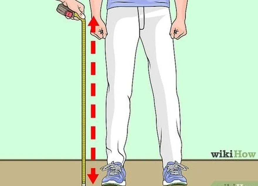 шаг 2 измерьте длину запястья от пола.