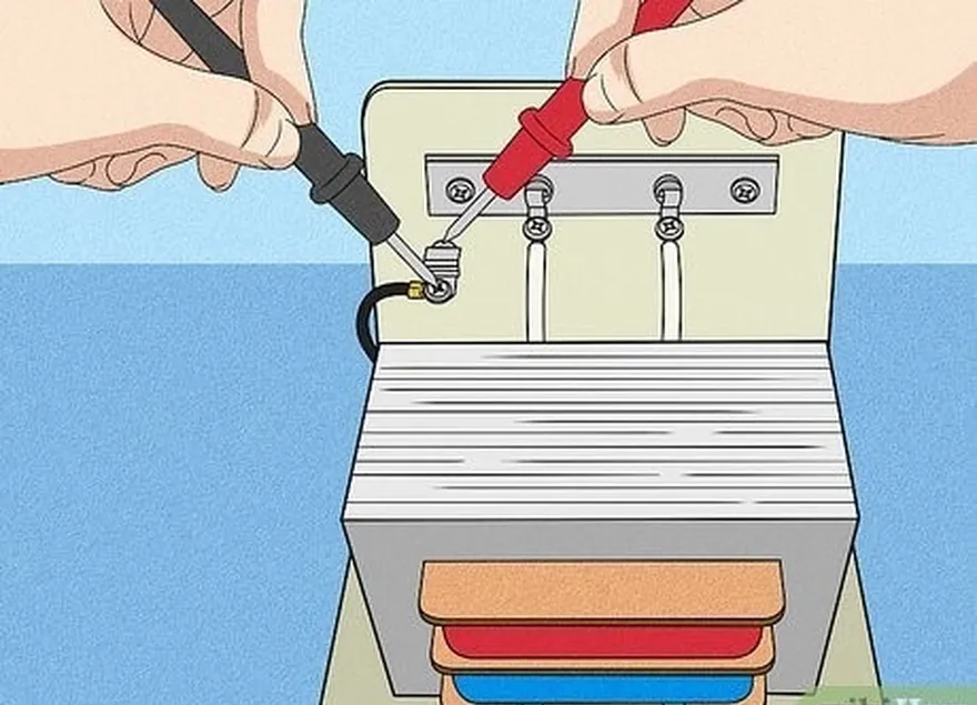 шаг 5. проверьте зарядное устройство для гольф-кара's fuse with a multimeter to see if it's bad.