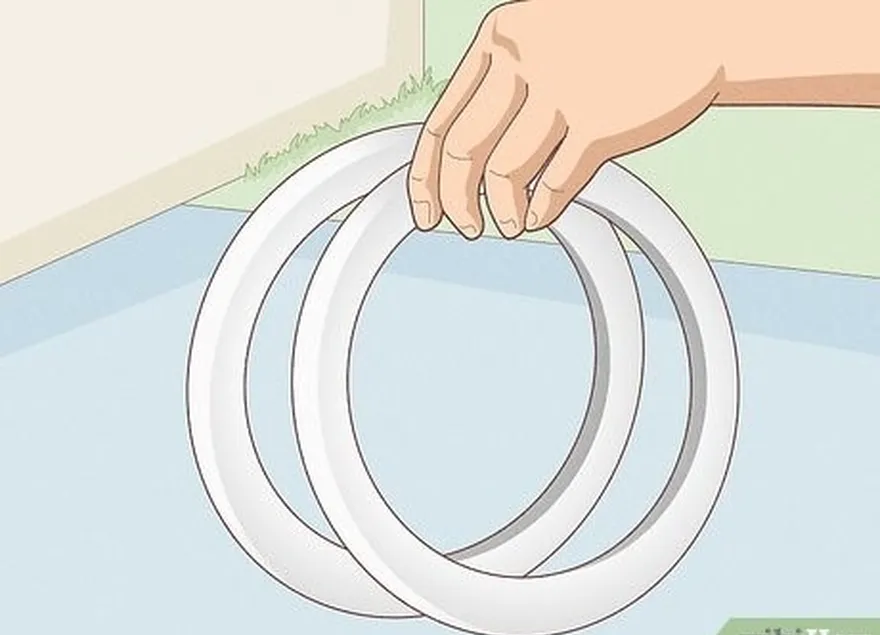 шаг 3 приобретите металлические кольца, если вы're doing simple exercises and you want the rings to last.