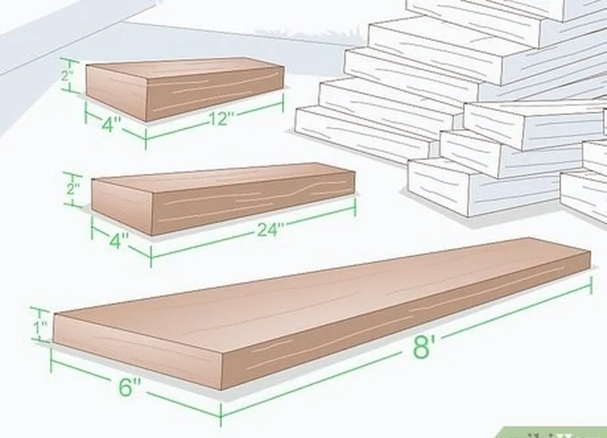 шаг 1 приобретите необходимые пиломатериалы у местного поставщика оборудования.