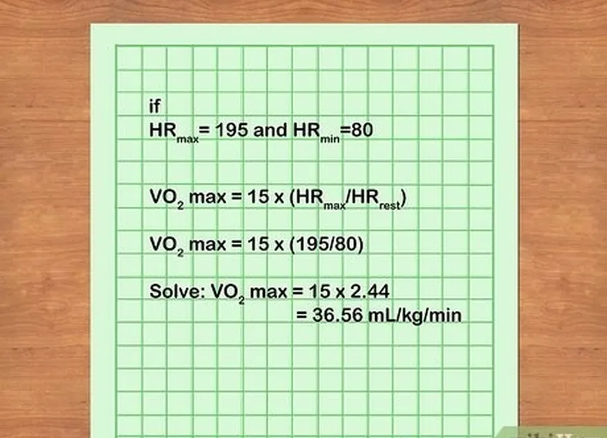 шаг 4 рассчитайте свой vo2 max.