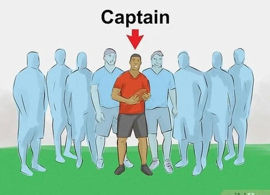 шаг 2 назначьте капитана для каждой команды.