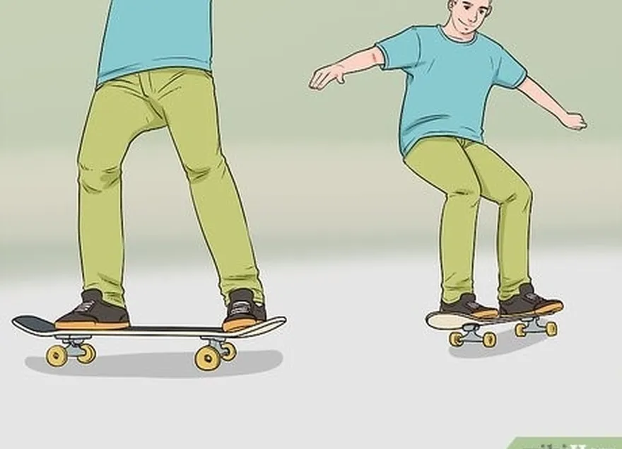 шаг 1пауэрслайд, если вы're a confident skater.