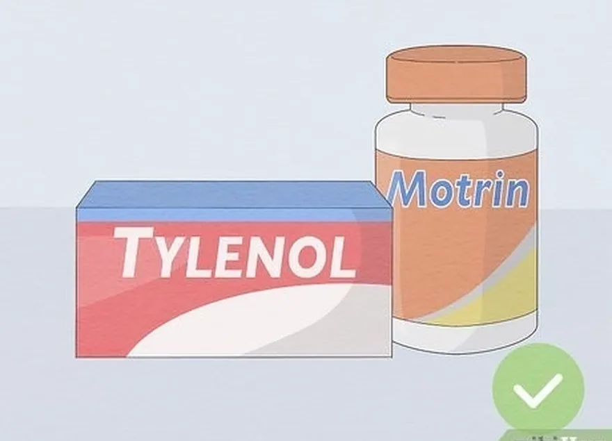 попробуйте принять ацетаминофен (tylenol) или ибупрофен (advil, motrin), чтобы снять боль.