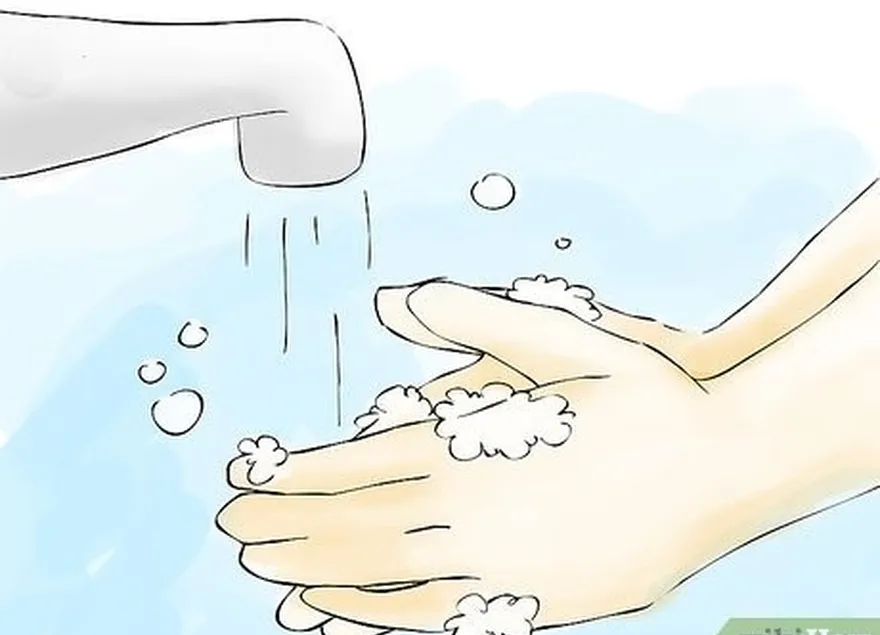 шаг 3 промойте место укуса водой с мылом.