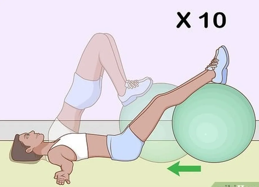 шаг 6 попробуйте скручивания для подколенных сухожилий.