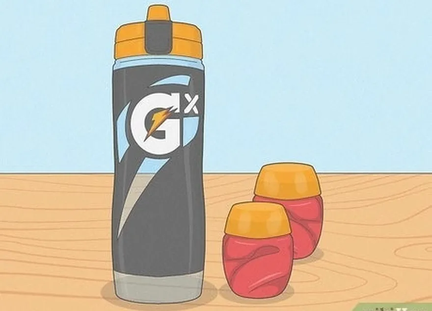 шаг 2 капсулы gatorade используются с бутылкой gatorade gx.