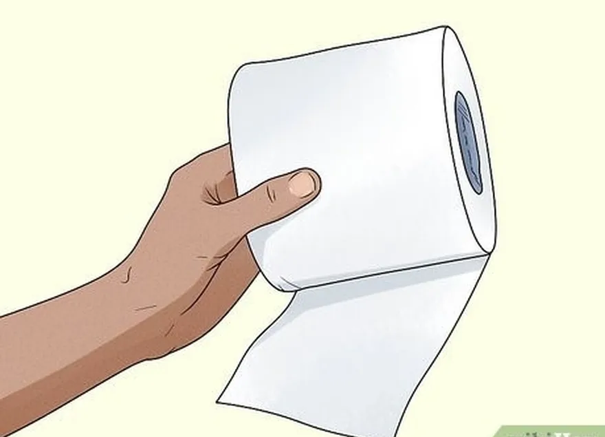 шаг 12 вытритесь туалетной бумагой или сделайте встряхивание и покачивание, чтобы высушить себя.