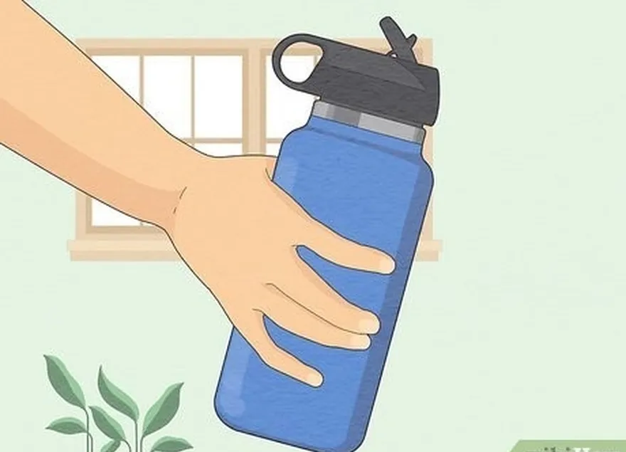 шаг 6 пейте воду, чтобы оставаться гидратированным.
